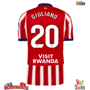 Atletico Madrid Giuliano Simeone #20 Replica Home Stadium Shirt 2026-27 Short Sleeve